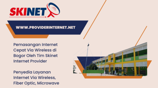 Pemasangan Internet Cepat Via Wireless di Pesantren Al Bahjah Bogor Oleh Tim Skinet Internet Provider